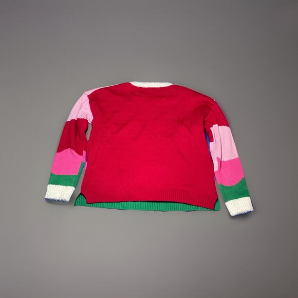 Blizzard Bay Women’s Size Large Ugly Christmas Sweater With Lights NWT - Picture 4 of 6